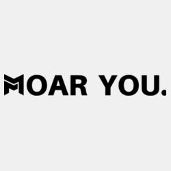 Moar You - Black Decoration Tee Design